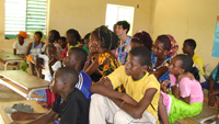 Students in class