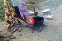 Coumba Dia shares a behind-the-scenes look at her family's meal preparation.