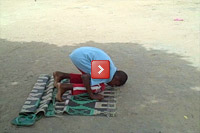 Sileye Sall walks us through the process of praying, an activity
		that most Senegalese Muslims do five times a day.