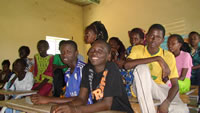 Students in class