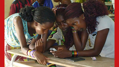 Students in class